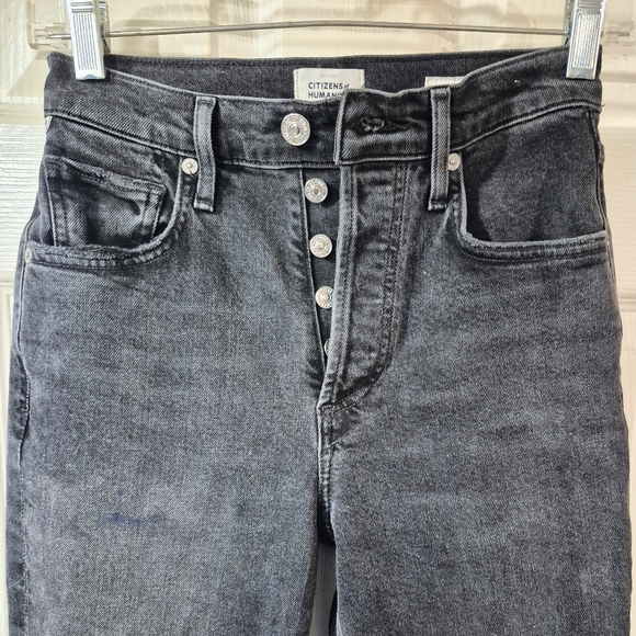 Citizens of Humanity Libby High Rise Flare Button Fly Size 23 - Picture 6 of 14